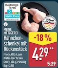 Hähnchenschenkel mit Rückenstück von Meine Metzgerei im aktuellen ALDI Nord Prospekt