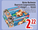 Bayerische Laugensemmeln -stangerl im Angebot bei EDEKA in Passau Bayerische Laugensemmeln -stangerl Angebote von Bäcker Bachmeier bei EDEKA Passau für 2,22 €