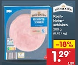 Kochhinterschinken von Hofmaier im aktuellen Netto Marken-Discount Prospekt für 1,29 €