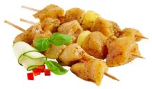 Frische Hähnchen-Spieße bei REWE in Oldenburg Frische Hähnchen-Spieße im Angebot bei REWE Oldenburg für 2,99 €