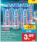 Energy Drink im Angebot bei Netto Marken-Discount in Kiel Energy Drink Angebote von Booster bei Netto Marken-Discount Kiel für 0,89 €
