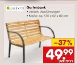 Gartenbank Angebote von Juskys bei Netto Marken-Discount Schwerte für 49,99 €