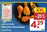 Hähnchen-Unterkeulen von MEINE METZGEREI im aktuellen ALDI SÜD Prospekt für 4,39 €
