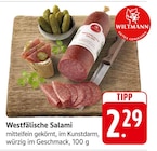 EDEKA - Westfälische Salami Angebot im Prospekt Westfälische Salami bei EDEKA im Prospekt "" für 2,29 €
