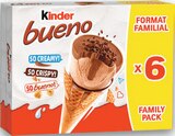 -50% remise immédiate sur le 2ème sur toutes les glaces kinder - KINDER en promo chez Intermarché Hyper Versailles