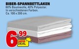 Biber-Spannbettlaken bei E center im Kornwestheim Prospekt für 6,99 €