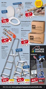 Umzugskartons im aktuellen Sonderpreis Baumarkt Prospekt (Göttingen) Umzugskartons im Sonderpreis Baumarkt Prospekt "… da, wo Späne und Preise fallen!" mit 21 Seiten (Göttingen)