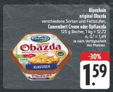 nah und gut Zwickau - original Obazda Angebot im Prospekt original Obazda bei nah und gut im Zwickau Prospekt für 1,59 €