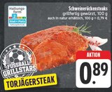 Aktuelle Steak Angebote bei E center in Jena Aktuelles Schweinerückensteaks Angebot bei E center in Jena ab 0,89 €