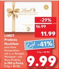 Pralinés Hochfein im Angebot bei Kaufland in Fulda Pralinés Hochfein Angebote von LINDT bei Kaufland Fulda für 9,99 €
