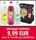 Schweppes Sortiment bei Nuck Getränke im Prospekt "" für 9,99 €