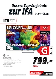 MediaMarkt Saturn LED Fernseher im Prospekt MediaMarkt Saturn LED Fernseher im Prospekt