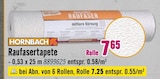 Raufasertapete Angebote von Hornbach bei Hornbach Leipzig für 7,25 €