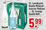 Trinkgut Oberursel - St. Leonhards Quelle Mineralwasser Medium oder St. Georgs Quelle Still Angebot im Prospekt St. Leonhards Quelle Mineralwasser Medium oder St. Georgs Quelle Still bei Trinkgut im Oberursel Prospekt für 5,99 €
