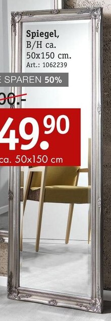 Spiegel bei Zurbrüggen in Schwerte Spiegel im Angebot bei Zurbrüggen Schwerte für 49,90 €