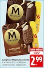 Magnum Almond Angebote von Langnese bei E center Worms für 2,99 €