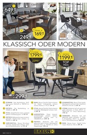 Esszimmer im BRAUN Möbel-Center Prospekt in Reutlingen Aktueller BRAUN Möbel-Center Prospekt mit Esszimmer, "BRAUN NEWS", Seite 16
