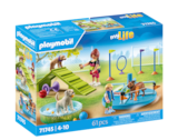 Aire de jeux pour chiens - PLAYMOBIL en promo chez La Grande Récré Aire de jeux pour chiens - PLAYMOBIL dans le catalogue La Grande Récré