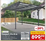 Carport, 5 x 3 m im Angebot bei Netto Marken-Discount in Ingolstadt Carport, 5 x 3 m Angebote von Juskys bei Netto Marken-Discount Ingolstadt für 899,99 €