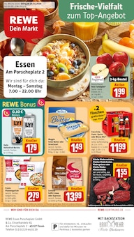 Rindfleisch im REWE Prospekt "Dein Markt" mit 24 Seiten (Essen)