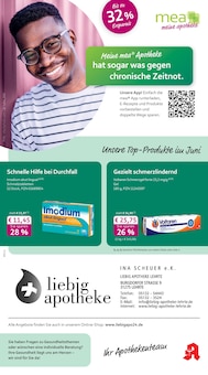 Aktueller mea - meine apotheke Prospekt (Burgdorf, 4 Seiten zum blättern mea - meine apotheke Prospekt Unsere Juni-Angebote mit 4 Seiten