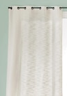 Rideau à œillets Igor effet lin tissé en promo chez Maxi Bazar Vaulx-en-Velin à 24,99 €