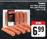 Aktuelle Hackfleisch Angebote bei E center in Chemnitz Aktuelles Cevapcici Angebot bei E center in Chemnitz ab 6,99 €