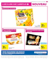 Promos Gâteau dans le catalogue "LES NOUVEAUTÉS, VOTRE SÉLECTION À NE PAS MANQUER !" de Carrefour Gâteau en promo dans le catalogue Carrefour à la page 3