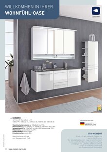 Badmöbel im Möbel Martin Prospekt "WOHNFÜHLEN NEU ENTDECKEN" mit 32 Seiten (Ludwigshafen (Rhein))