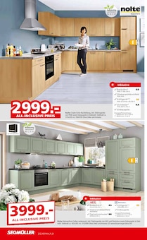 Kuchen im Segmüller Prospekt "Küchen - Spezial" mit 34 Seiten (München)