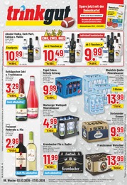 Aktueller Trinkgut Getränkemärkte Prospekt für Telgte: Aktuelle Angebote mit 10 Seiten, 02.02.2026 - 07.02.2026