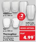 Thermogläser Cappuccino im Angebot bei Kaufland in Augsburg Thermogläser Cappuccino Angebote bei Kaufland Augsburg für 4,99 €