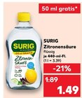 Zitronensäure von Surig im aktuellen Kaufland Prospekt für 1,49 €