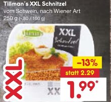 XXL Schnitzel bei Netto Marken-Discount in Bad Salzuflen XXL Schnitzel im Angebot bei Netto Marken-Discount Bad Salzuflen für 1,99 €