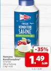 Frische Konditorsahne bei nah&frisch im Hasbergen Prospekt für 1,49 €