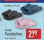 Pantoletten bei ALDI Nord im Neuenrade Prospekt für 2,99 €