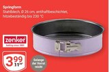 Aktuelles Springform Angebot bei GLOBUS in Jena ab 3,99 €