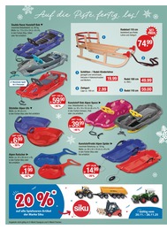 V-Markt Schneerutscher im Prospekt 