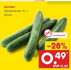 Gurken im aktuellen Netto Marken-Discount Prospekt