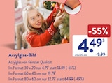 Acrylglas-Bild 20 x 20 cm Angebote bei ALDI SÜD Reutlingen für 4,49 €