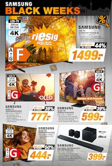 Fernseher im expert Prospekt "SAMSUNG BLACK WEEKS" mit 6 Seiten (Berlin)