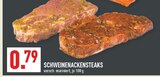 Aktuelle Grillfleisch Angebote bei Marktkauf in Moers Aktuelles Schweinenackensteaks Angebot bei Marktkauf in Moers ab 0,79 €
