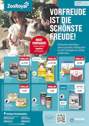 Tierfutter Angebot & Preis im aktuellen ZooRoyal Prospekt Tierfutter Angebot im aktuellen ZooRoyal Prospekt auf Seite 1