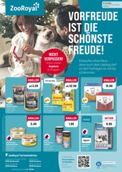 Tierfutter im ZooRoyal Prospekt in Elmshorn Aktueller ZooRoyal Prospekt mit Tierfutter, "VORFREUDE IST DIE SCHÖNSTE FREUDE!", Seite 1