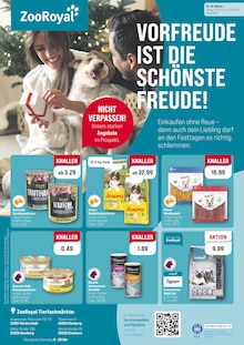 Katzenfutter im aktuellen ZooRoyal Prospekt (Hamburg) Katzenfutter im ZooRoyal Prospekt "VORFREUDE IST DIE SCHÖNSTE FREUDE!" mit 8 Seiten (Hamburg)