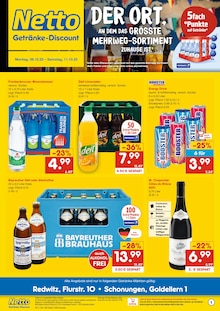 Netto Marken-Discount Prospekt DER ORT, AN DEM DU IMMER AUSGEZEICHNETE PREISE FINDEST. mit 6 Seiten