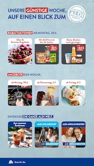 ALDI SÜD Prospekt der KW 26 "Gutes für Alle." Aktueller ALDI SÜD Prospekt "Gutes für Alle." Seite 2 von 46 Seiten