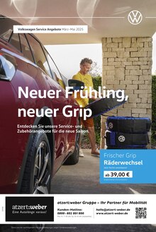 Volkswagen Prospekt Neuer Frühling, neuer Grip mit  Seite in Großenlüder und Umgebung