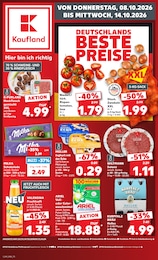 Kaufland Prospekt für Walldorf mit 70 Seiten Kaufland Prospekt für Walldorf: "Hier bin ich richtig", 70 Seiten, 08.10.2026 - 14.10.2026