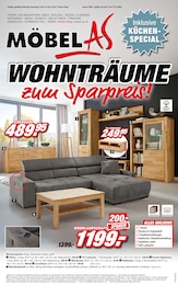 Catalogue Möbel AS "WOHNTRÄUME zum Sparpreis !" à Bitche et alentours, 24 pages, 03/01/2026 - 17/01/2026